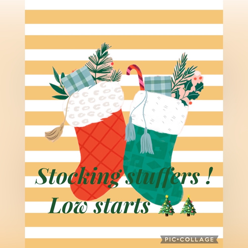 Live show Listing -Stocking Stuffers! Low starts 🎄
